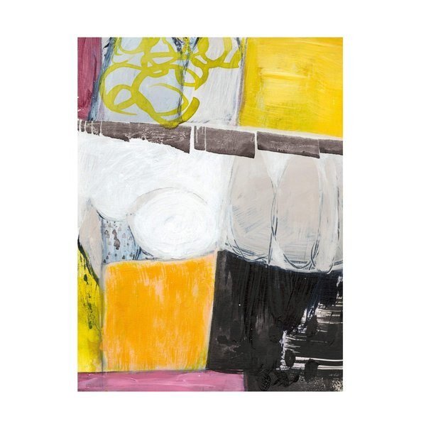 Jodi Fuchs 'Abstract #27-C' Canvas Art, 14x19, Trademark Fine Art, Mfr#: WAG17460-C1419GG
